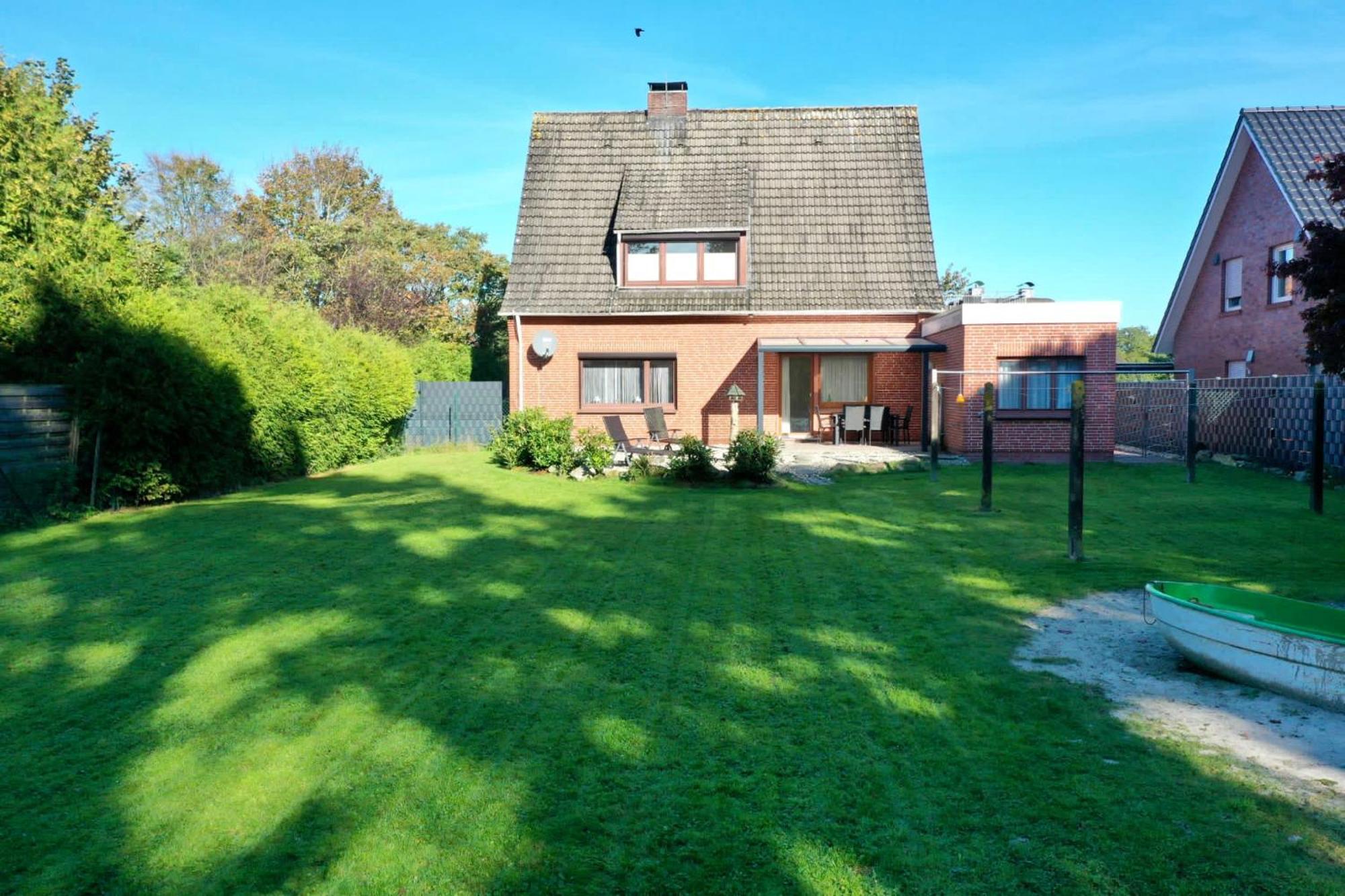 Ferienwohnung Im Erdgeschoss Mit Eingezaeunten Garten Und Terrasse Aurich Exteriér fotografie