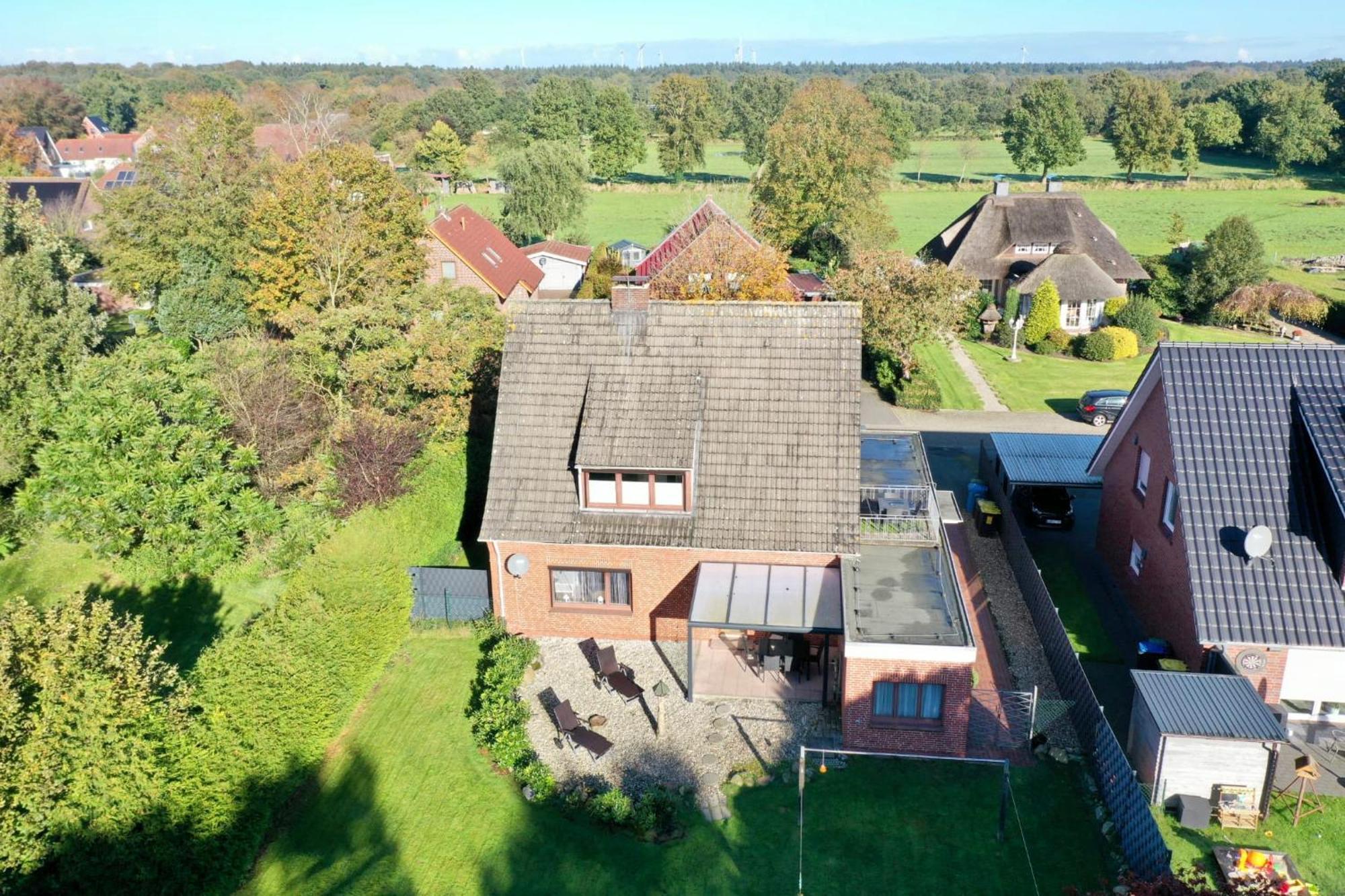 Ferienwohnung Im Erdgeschoss Mit Eingezaeunten Garten Und Terrasse Aurich Exteriér fotografie